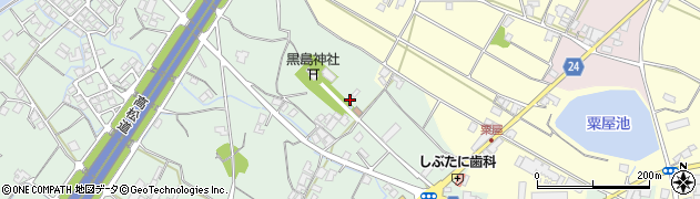 香川県観音寺市池之尻町周辺の地図