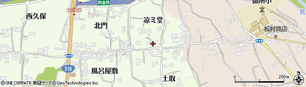 徳島県阿波市土成町吉田（凉ミ堂）周辺の地図