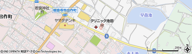 香川県観音寺市植田町1008周辺の地図