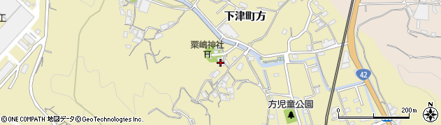 粟嶋神社周辺の地図