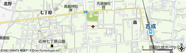 徳島県徳島市応神町吉成轟21周辺の地図