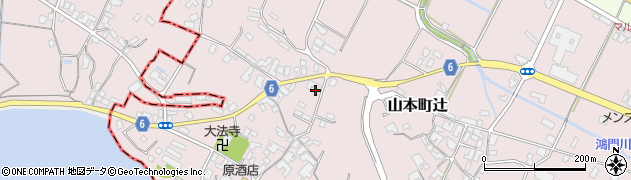香川県三豊市山本町辻1152周辺の地図