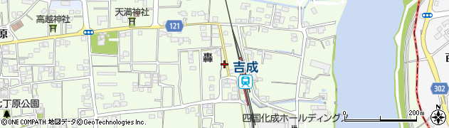 徳島県徳島市応神町吉成轟58周辺の地図