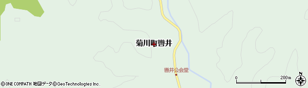 山口県下関市菊川町大字轡井周辺の地図
