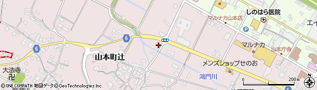 香川県三豊市山本町辻630周辺の地図