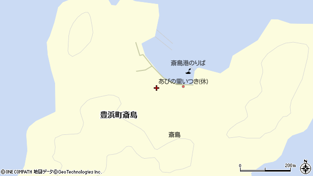 〒734-0103 広島県呉市豊浜町斎島の地図
