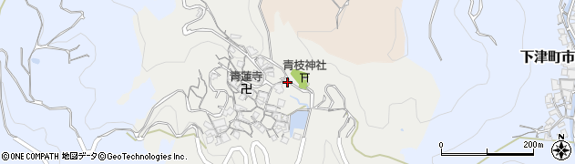 和歌山県海南市下津町青枝160周辺の地図