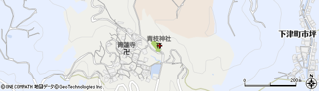 青枝神社周辺の地図