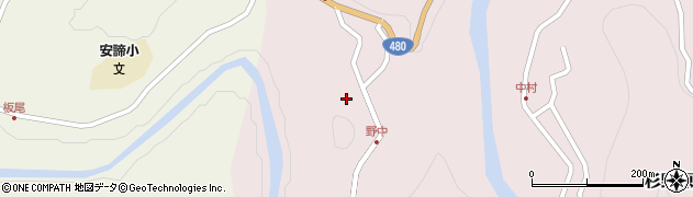 和歌山県有田郡有田川町杉野原107周辺の地図
