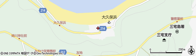 東京都三宅島三宅村神着8周辺の地図