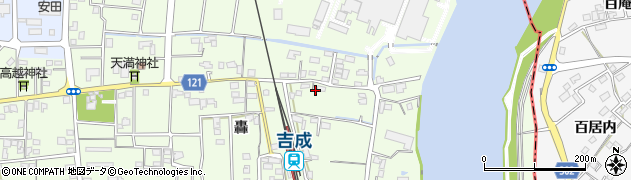 徳島県徳島市応神町吉成轟97周辺の地図