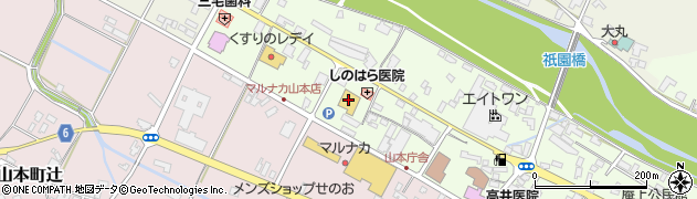セリア三豊山本店周辺の地図