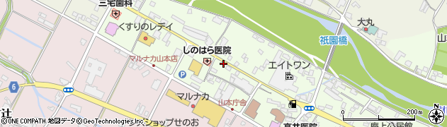 香川県三豊市山本町財田西265周辺の地図