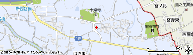 徳島県阿波市土成町高尾（法教田）周辺の地図