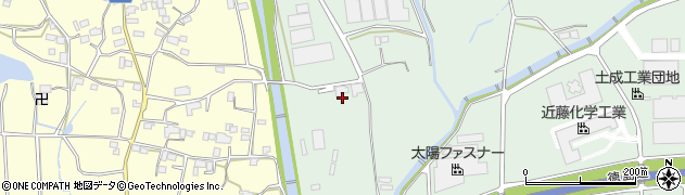 徳島県阿波市土成町土成殿開72周辺の地図