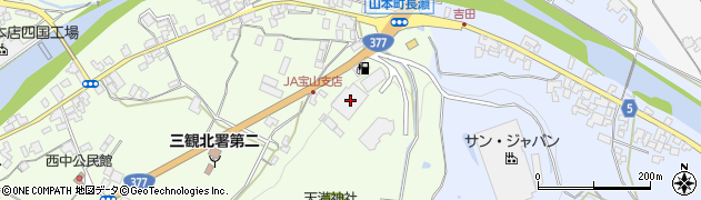 香川県三豊市山本町財田西1149周辺の地図