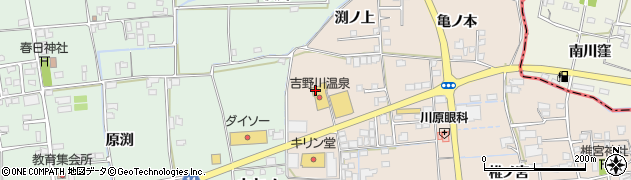 徳島県上板町（板野郡）椎本（四宮西）周辺の地図