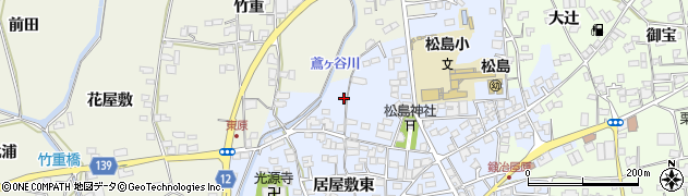 徳島県上板町（板野郡）鍛冶屋原周辺の地図
