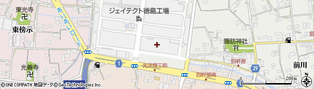 株式会社ジェイテクト徳島工場　３生課周辺の地図
