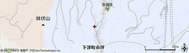 和歌山県海南市下津町市坪99周辺の地図