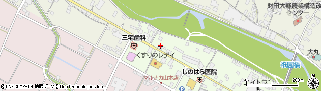 香川県三豊市山本町財田西296周辺の地図