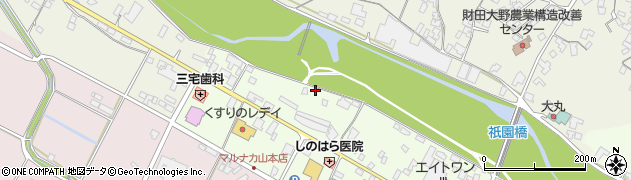 香川県三豊市山本町財田西281周辺の地図