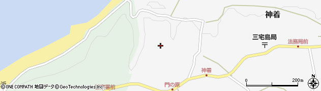 東京都三宅島三宅村神着91周辺の地図