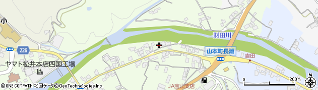 香川県三豊市山本町財田西1144周辺の地図