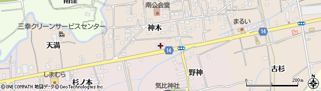 八尾ビニール工業株式会社　四国工場周辺の地図