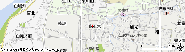 徳島県板野郡北島町江尻山王宮11周辺の地図