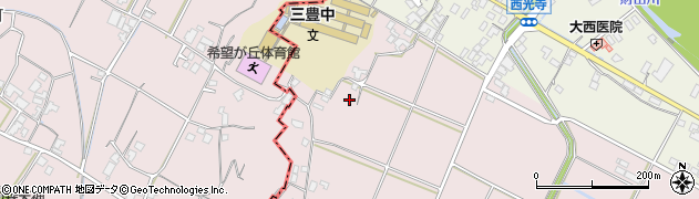 香川県三豊市山本町辻830周辺の地図