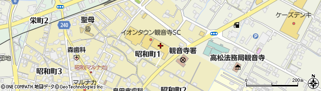 西松屋イオンタウン観音寺店周辺の地図