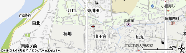 徳島県板野郡北島町江尻山王宮23周辺の地図