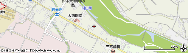 香川県三豊市山本町大野2840-1周辺の地図