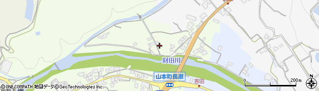 香川県三豊市山本町財田西43周辺の地図