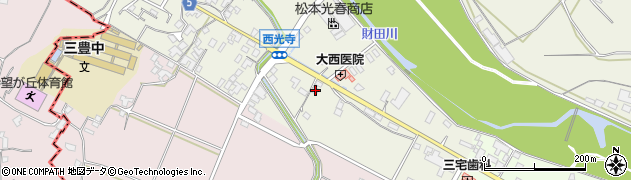 香川県三豊市山本町大野3188周辺の地図