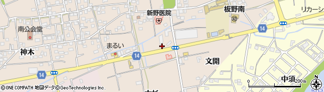 徳島板野警察署　板野庁舎板野町下庄駐在所周辺の地図