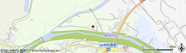 香川県三豊市山本町財田西55周辺の地図