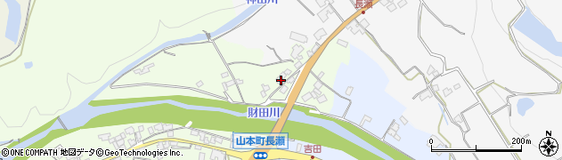 香川県三豊市山本町財田西11周辺の地図