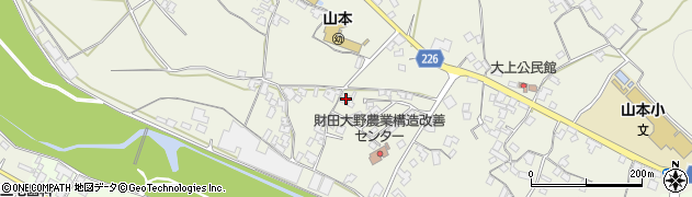 香川県三豊市山本町大野333周辺の地図