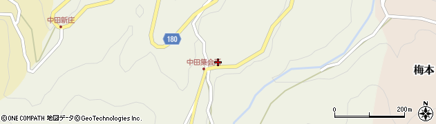 和歌山県海草郡紀美野町中田334周辺の地図