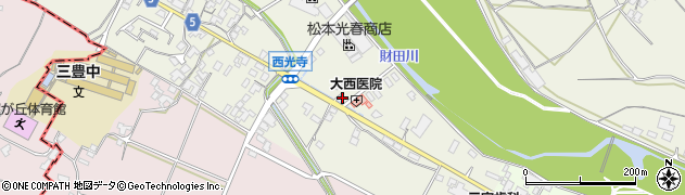 香川県三豊市山本町大野2860周辺の地図