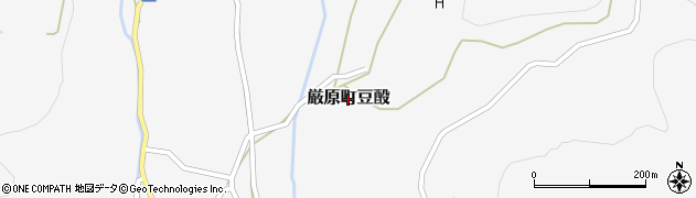 長崎県対馬市厳原町豆酘周辺の地図