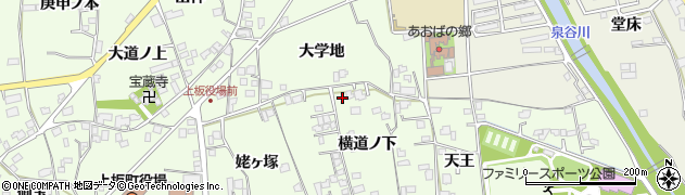 徳島県板野郡上板町七條周辺の地図