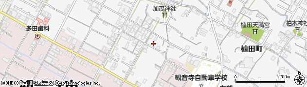 香川県観音寺市植田町1385周辺の地図