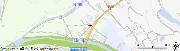 香川県三豊市山本町財田西9周辺の地図