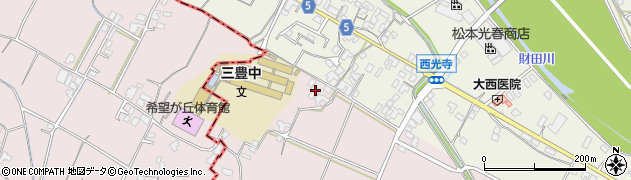 香川県三豊市山本町辻818周辺の地図