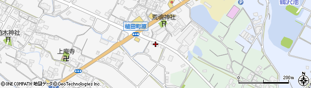 香川県観音寺市植田町95周辺の地図
