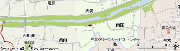 徳島県板野町（板野郡）唐園（天満）周辺の地図