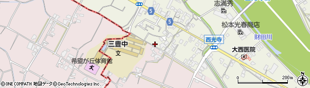 香川県三豊市山本町大野3123周辺の地図
